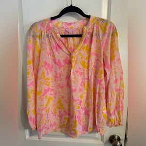 Lightly used Lilly 100% silk blouse